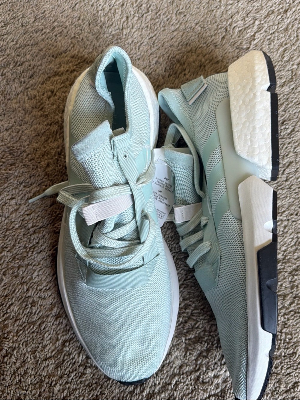 adidas Men’s  Light Mint Athletic Sneakers - Picture 4 of 6